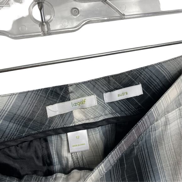 Plaid Straight Leg Women's Pants - Picture 5 of 7